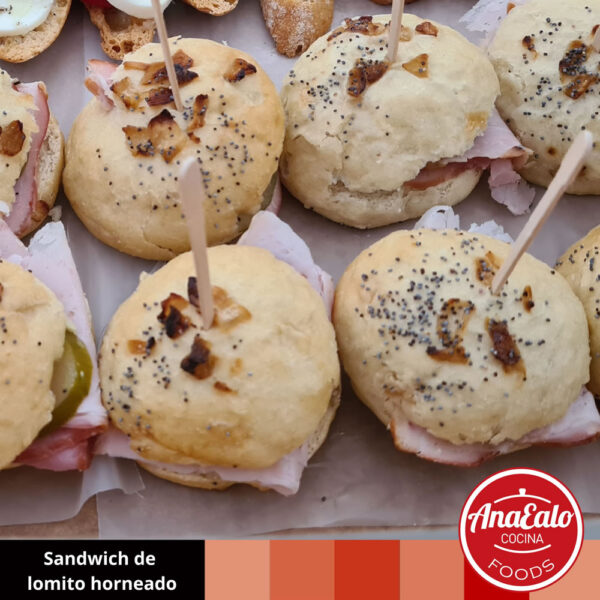 Sandwich lomito horneado