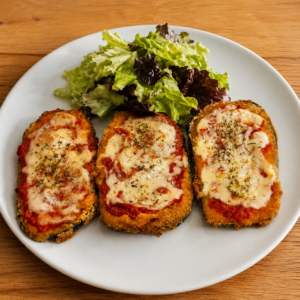 Milanesas berenjenas napo