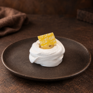 Mini Pavlovas maracuyá y CH BL