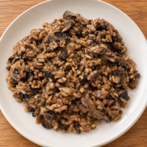 Risotto de hongos