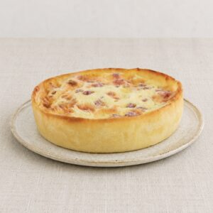 Tarta jamón y queso
