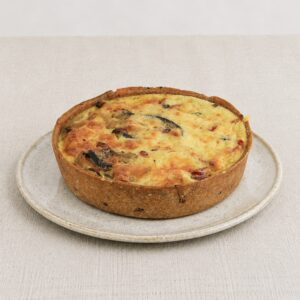 Tarta integral de vegetales