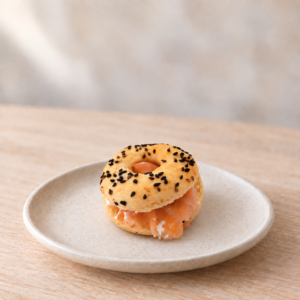 Bagel salmón ahumado