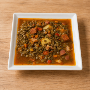 Guiso de lentejas