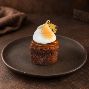 Mini Brownie c/DL y merengue