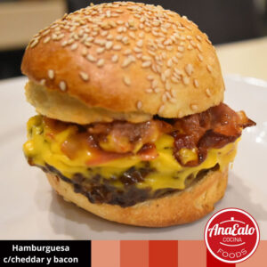 Hamburguesa Cheddar & Bacon