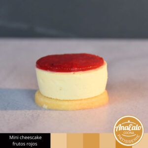 Mini Cheescake frutos rojos