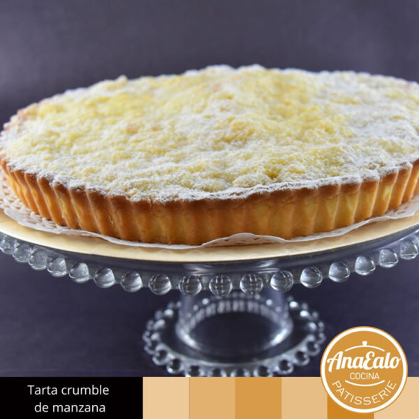 Tarta Crumble manzana Grande