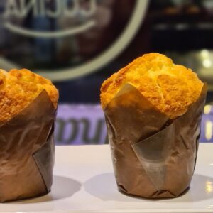 Muffins Coco y dulce de leche