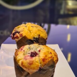 Muffins Frutos rojos