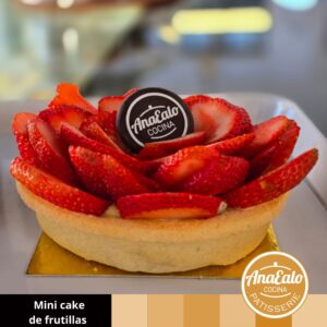 Mini Cake de Frutillas