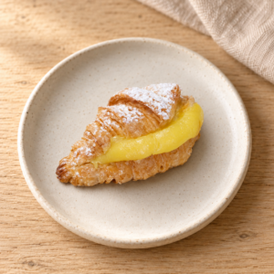 Croissant con pastelera